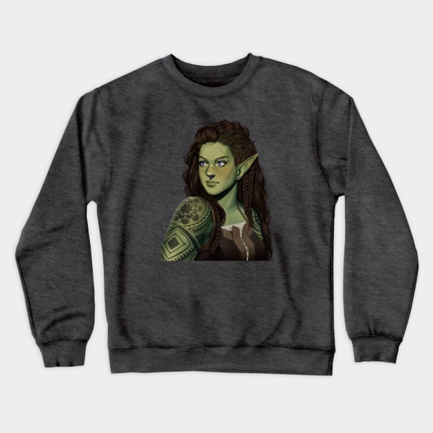 The Shards of Nyrn: Teah Armstrong Crewneck Sweatshirt by DorkTales